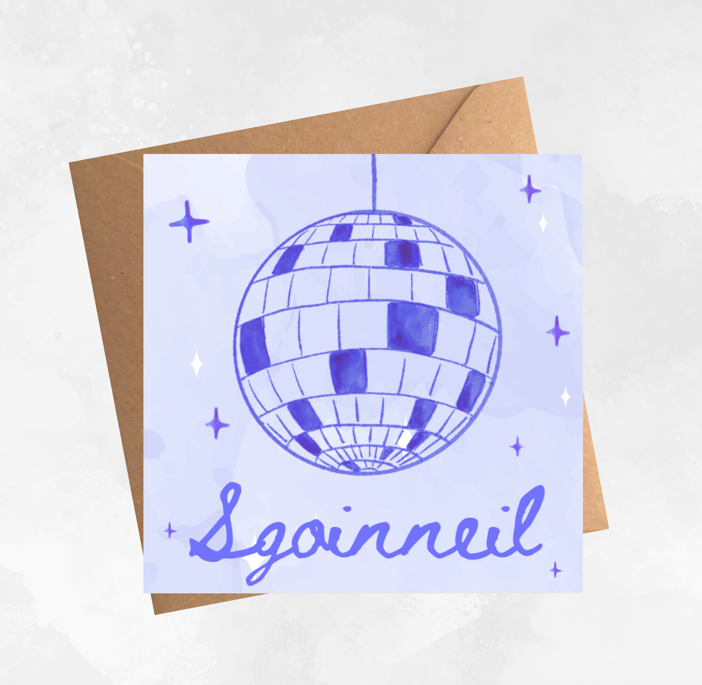 Gaelic Congratulations Card - Sgoinneil
