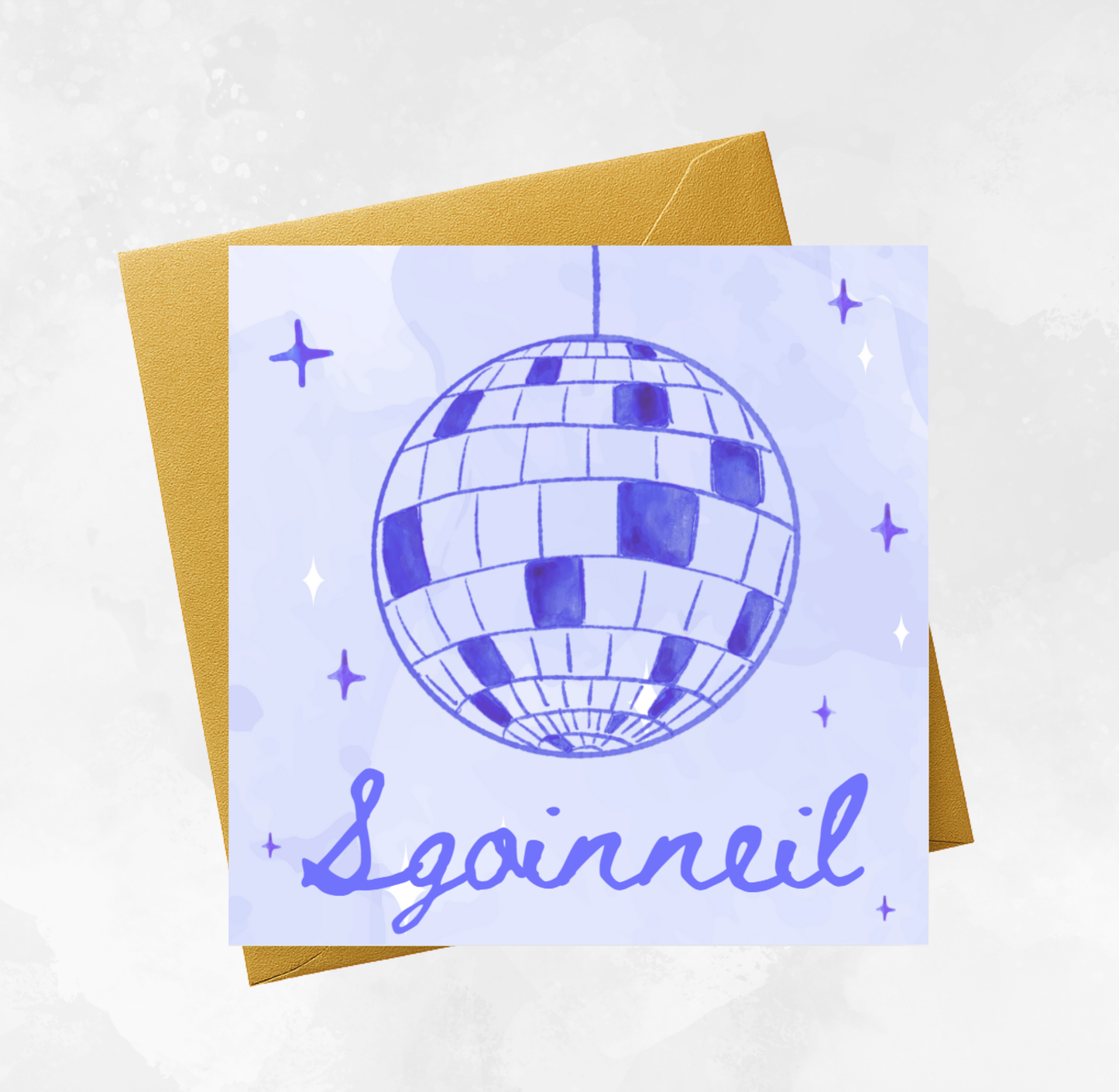 Gaelic Congratulations Card - Sgoinneil