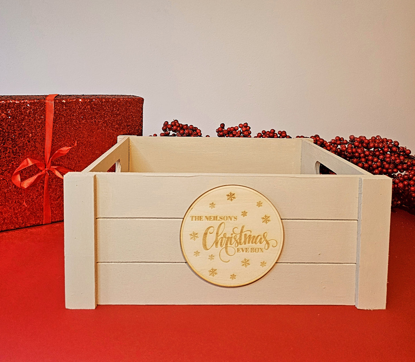 Christmas Eve Box Plaque