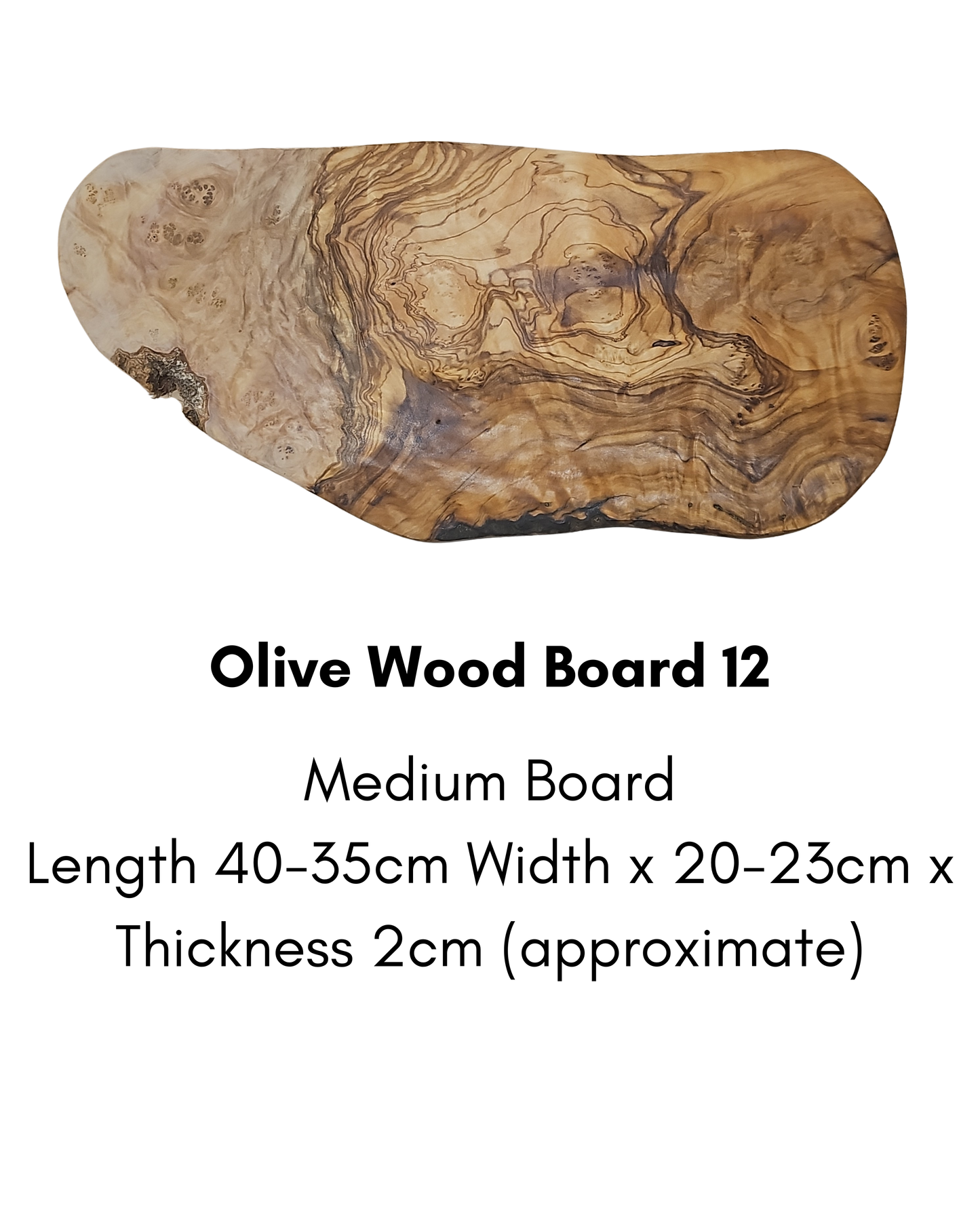 Personalised Olive Wood Boards