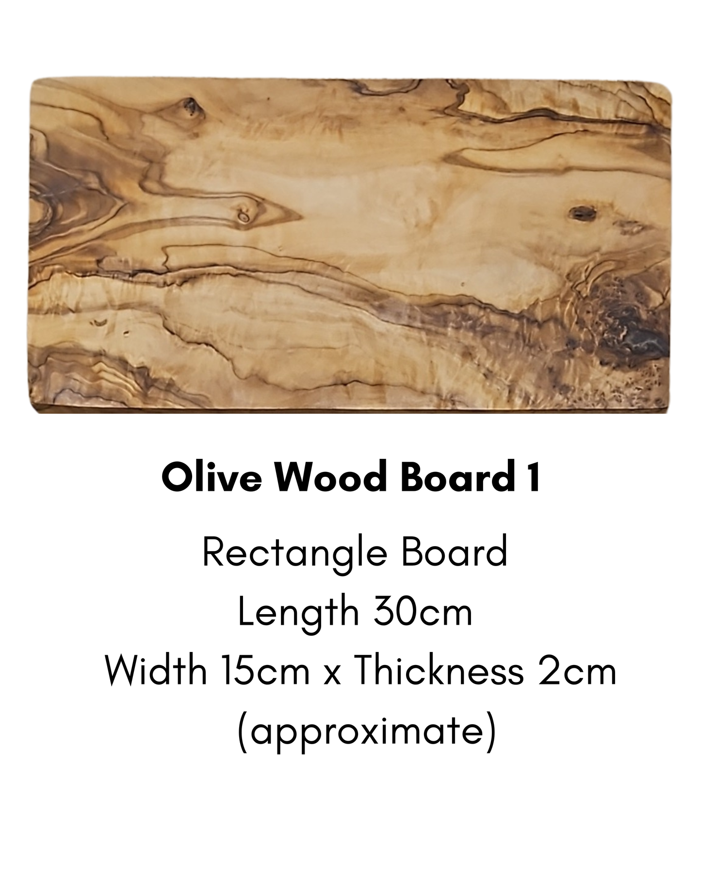 Personalised Olive Wood Boards
