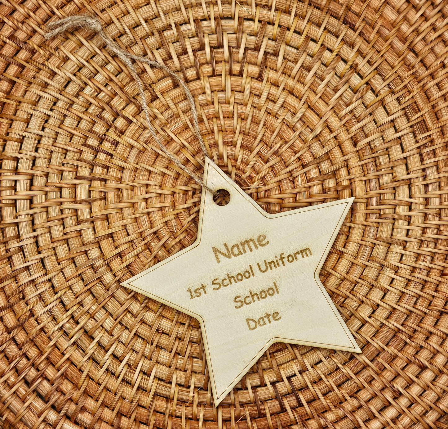 School Uniform Hanger Tag