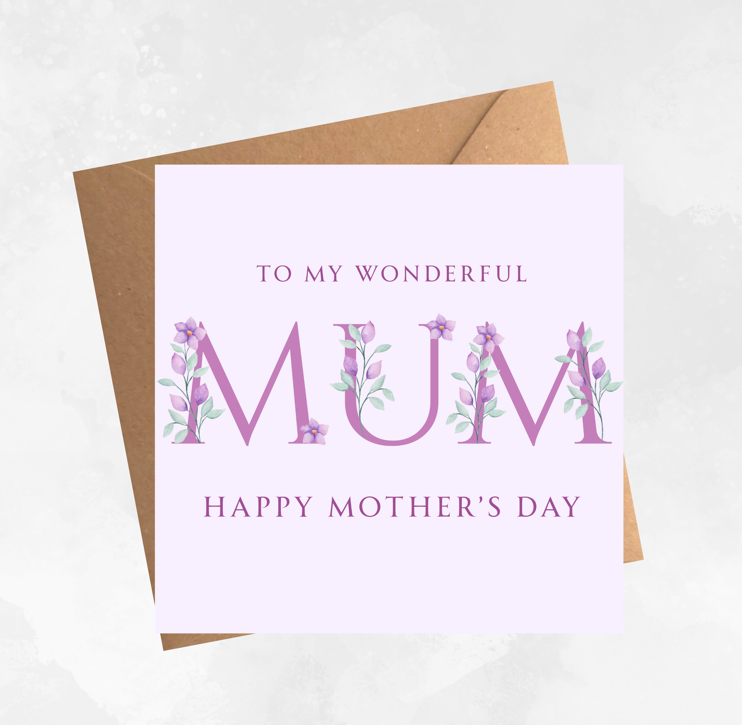 Happy Mother's Day Mum