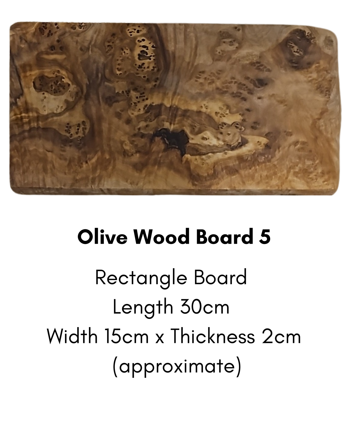 Personalised Olive Wood Boards