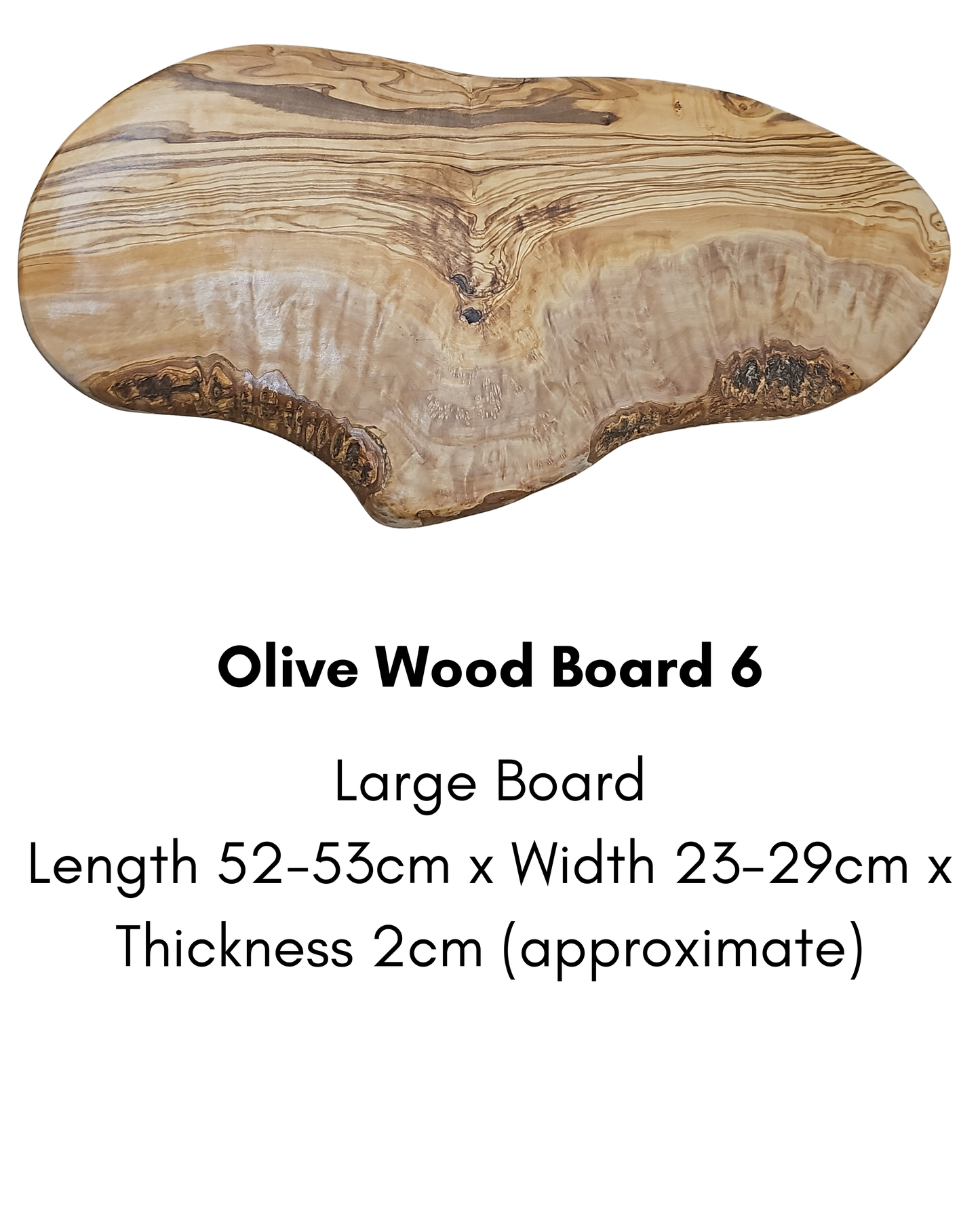 Personalised Olive Wood Boards