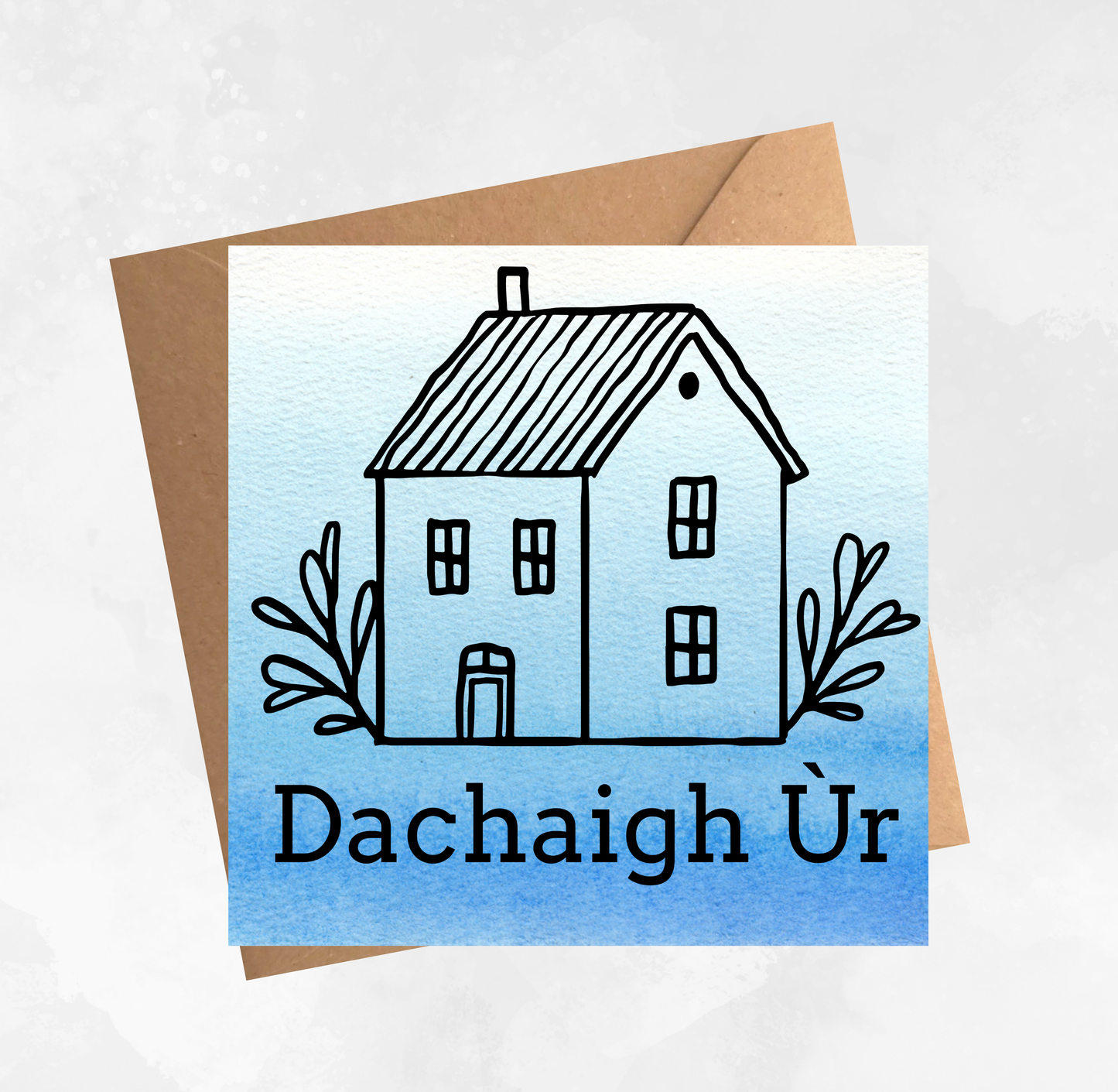 Gaelic New Home - Dachaigh Ùr - Blue