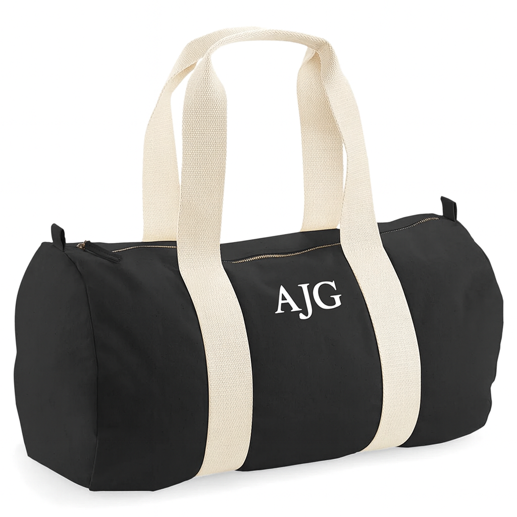 Monogram Canvas Barrel Bag