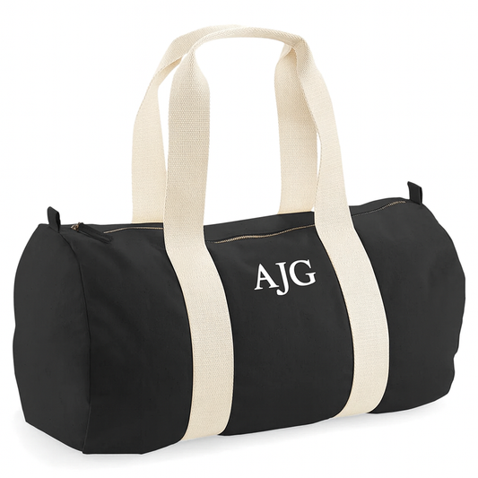 Monogram Canvas Barrel Bag