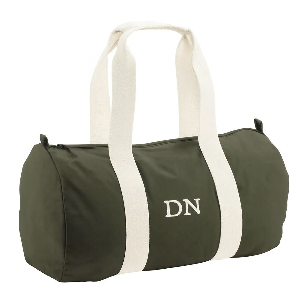 Monogram Canvas Barrel Bag