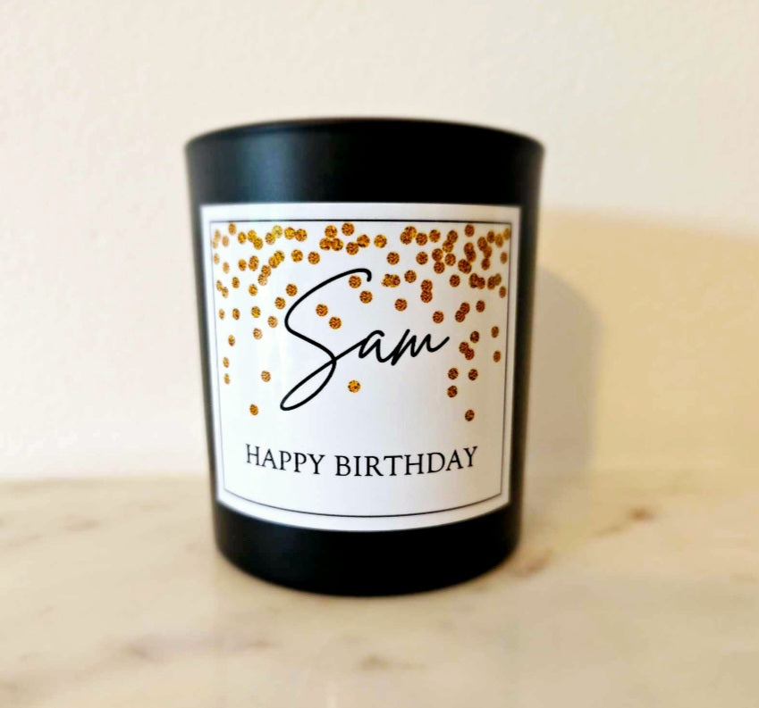 Personalised Birthday Candle