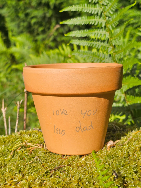 Personalised Terracotta Pot