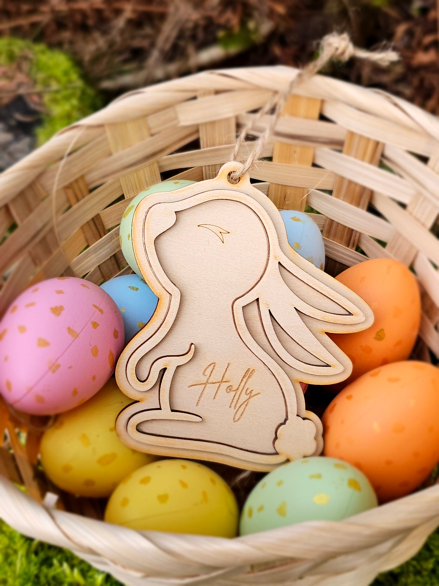 Easter Bunny Tag