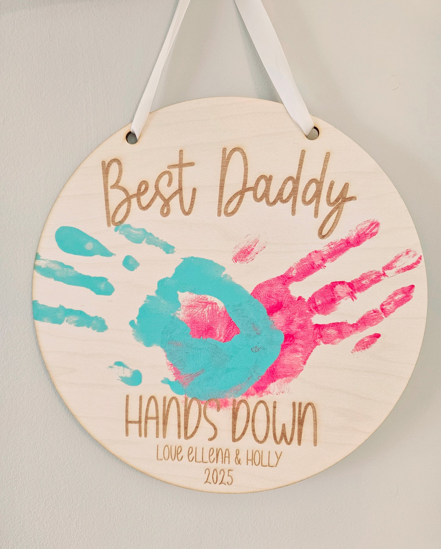 Personalised Wooden Handprint Kit